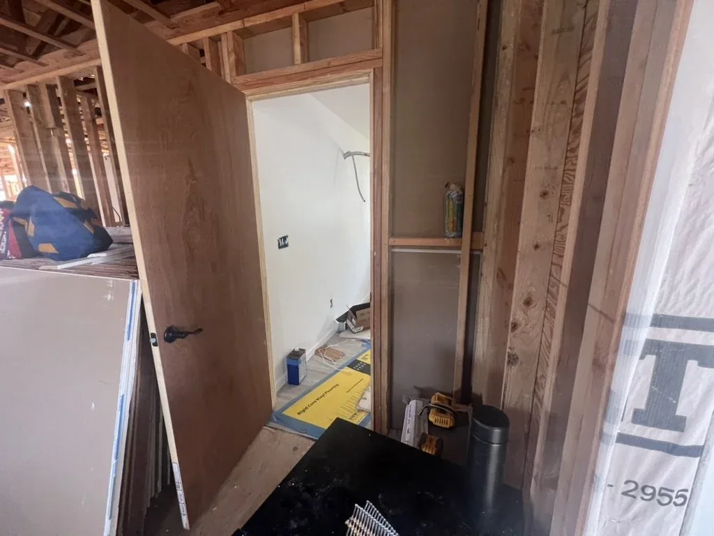 Door to bedroom.
